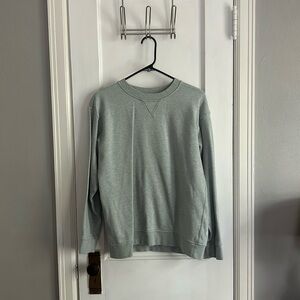 All Yours Terry Crew Heathered Island Mist Size 8 Lululemon